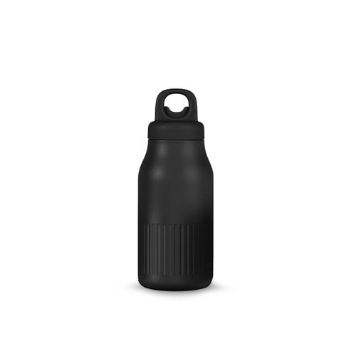 Sagaform Bouteille Truls en acier  avec bouchon à clic pratique (recyclé) 500 ml - 2