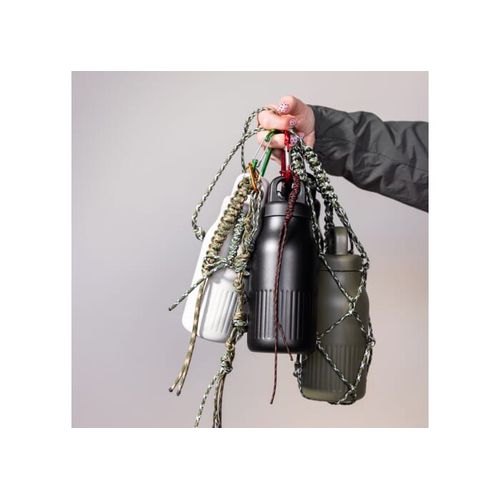 Sagaform Bouteille Truls en acier  avec bouchon à clic pratique (recyclé) 500 ml - 4