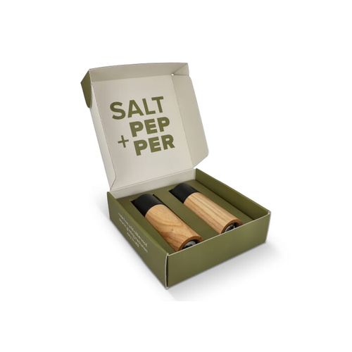 Ensemble de moulins à sel et à poivre en bois InSideOut - 3