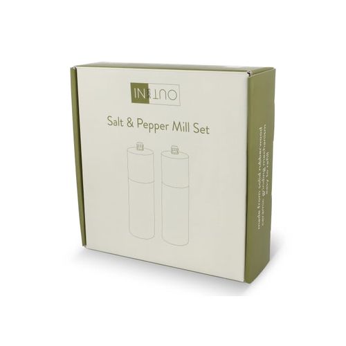 Ensemble de moulins à sel et à poivre en bois InSideOut - 4