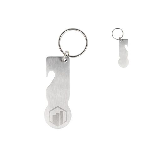 Porte-clés à jeton pour trolley - 1