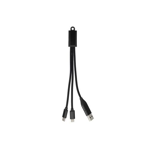 Câble de recharge 2 en 1 USB-A/C vers USB-C et Lightning en aluminium - 2