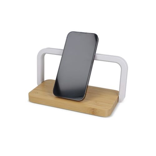Caricabatterie wireless da 15 W con lampada LED dimmerabile