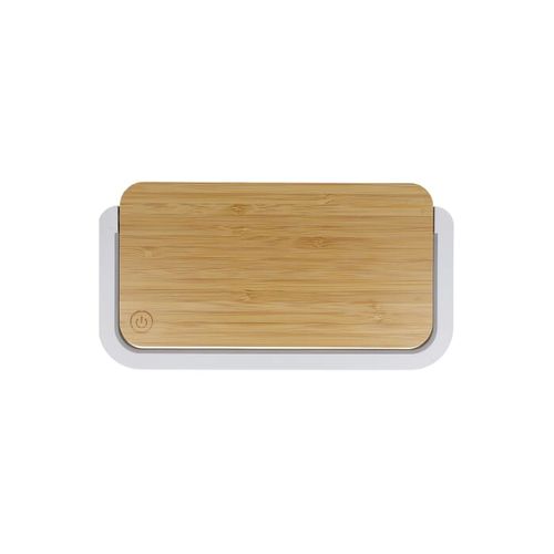 Caricabatterie wireless da 15 W con lampada LED dimmerabile