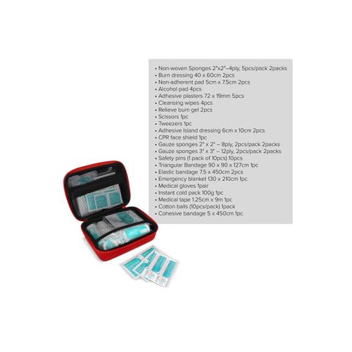 Trousse de premiers secours 40 pièces Andes - 5