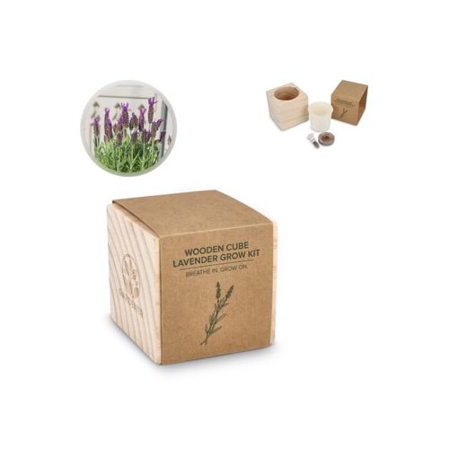 Ensemble de jardinières en bois FSC – Lavande - 1