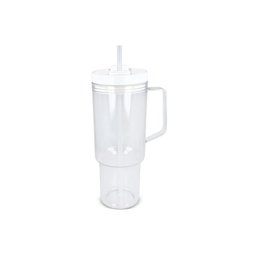 Tasse Miami avec anse transparente 1,2 L R-PET - 2