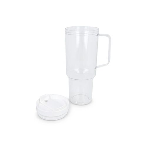Tasse Miami avec anse transparente 1,2 L R-PET - 4