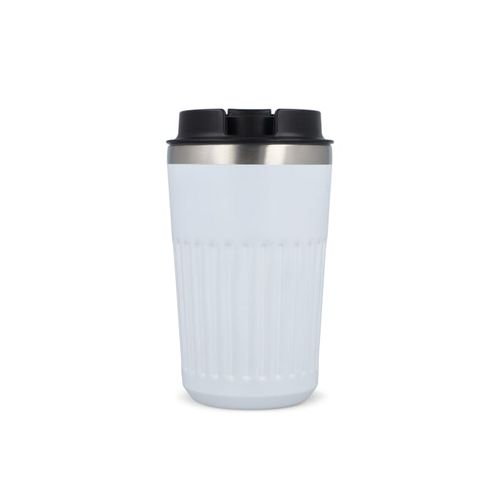 Thermos à café à emporter en acier inoxydable recyclé, 400 ml - 4