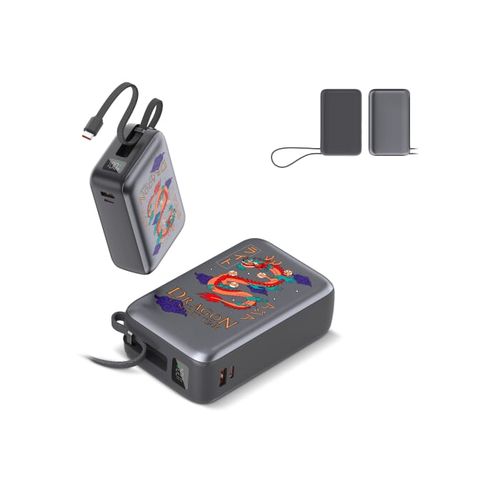 Batterie externe Nova 65W avec câble USB-C intégré, 30000 mAh