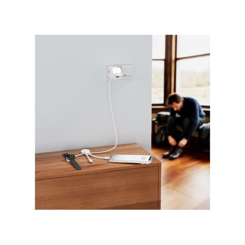 Câble multiple Xoopar Mr. Bio Long pour Apple/Samsung Watch 1 mètre - 3