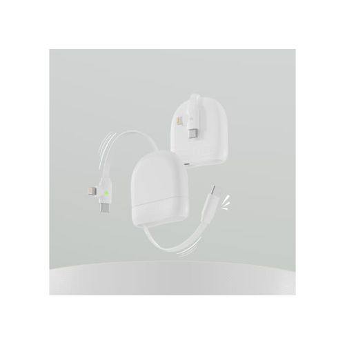 Câble rétractable USB-C et Lightning Xoopar ICE-R 60 W 1 mètre - 7