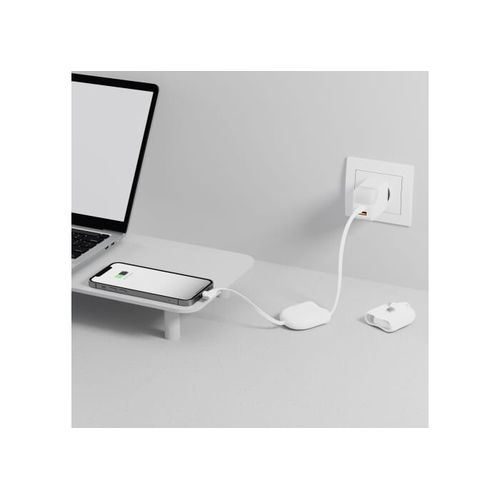 Câble rétractable USB-C et Lightning Xoopar ICE-R 60 W 1 mètre - 3