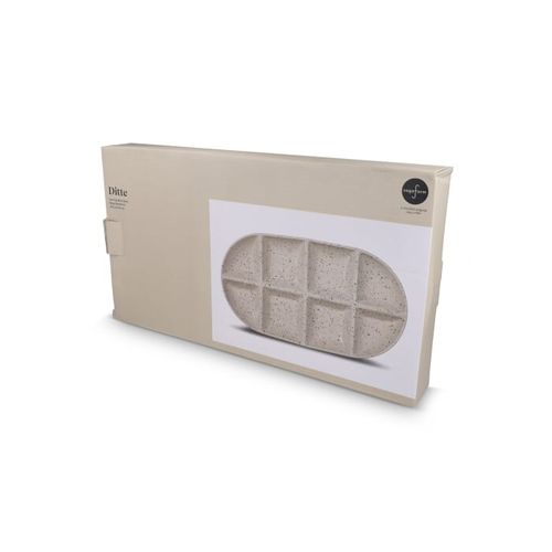 Sagaform Ditte Piatto da portata in ceramica 36x20 cm