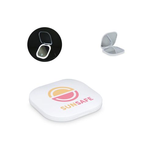 Miroir compact à LED 350 mAh
