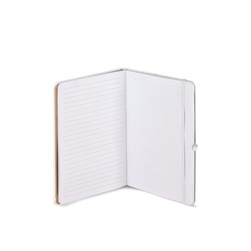 Carnet Olmo à couverture rigide en PU A5 avec notes autocollantes - 4