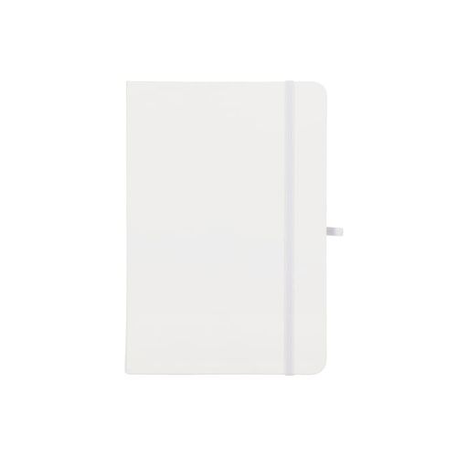 Carnet Olmo à couverture rigide en PU A5 avec notes autocollantes - 6