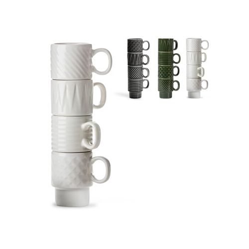 Sagaform Tasse à espresso Coffee & More 4 pièces 100ml - 1