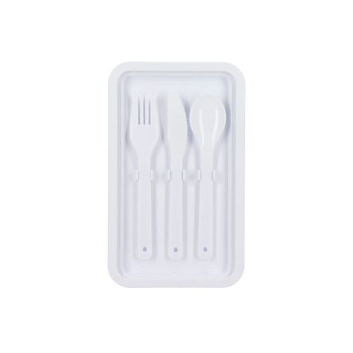 Boîte à lunch double étage avec couverts - 3