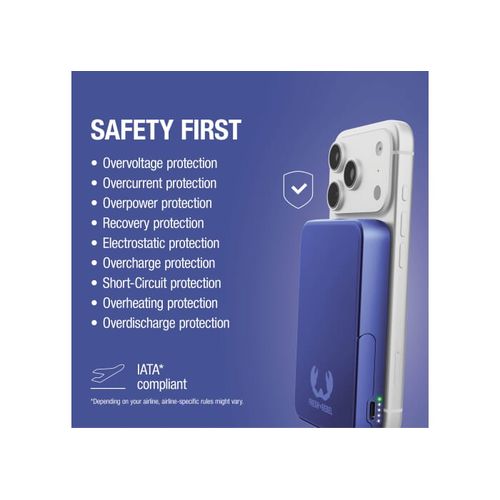 Fresh 'n Rebel Batterie externe sans fil 10000 mAh compatible MagSafe - 3