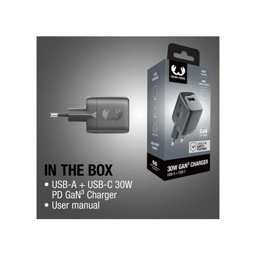 Fresh 'n Rebel Chargeur rapide 30 W GaN USB-C & USB-A - 8