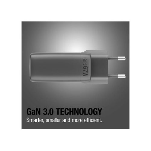 Fresh 'n Rebel chargeur rapide pour ordinateur portable 67 W GaN USB-C et USB-A - 11