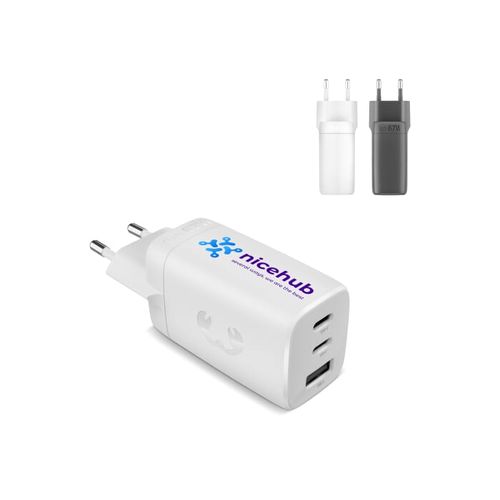 Fresh 'n Rebel chargeur rapide pour ordinateur portable 67 W GaN USB-C et USB-A - 1