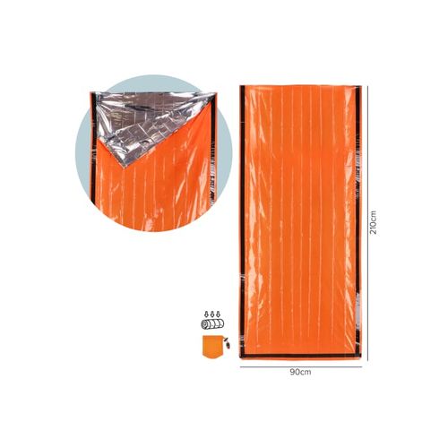 Sac de couchage thermique d'urgence pour la survie en plein air - 7