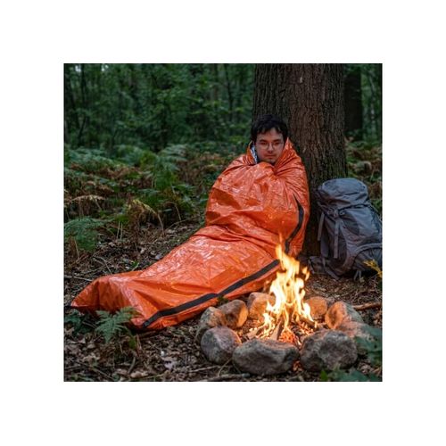 Sac de couchage thermique d'urgence pour la survie en plein air - 5
