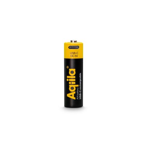 Lot de 4 piles rechargeables AA Aqiila USB-C 2000 mAh - 3