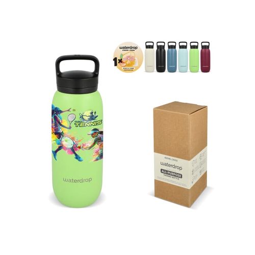 Bouteille isotherme polyvalente Waterdrop avec bec 600 ml - 1