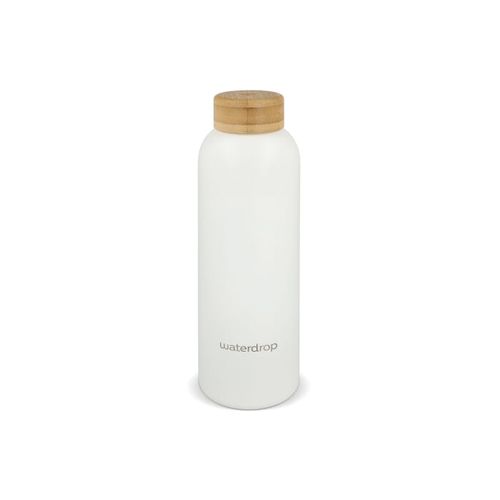 Bouteille en acier inoxydable Waterdrop avec bouchon en bambou 600 ml - 2
