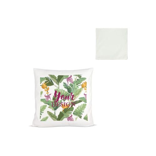 Housse de coussin en peluche et coussin 40x40 cm sublimation - 1