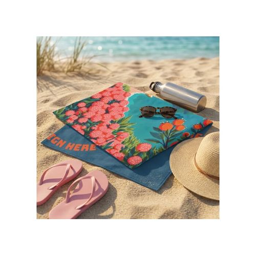 Serviette éponge R-PET 50x100 cm (300 g/m²) sublimation - 5