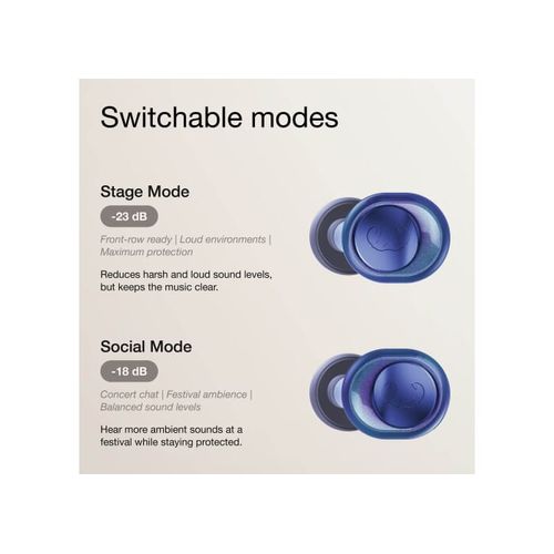 Fresh 'n Rebel Pearls Radiant Festival Bouchons d’Oreilles – Protection Auditive Certifiée – Boîtier avec Tracker - 6
