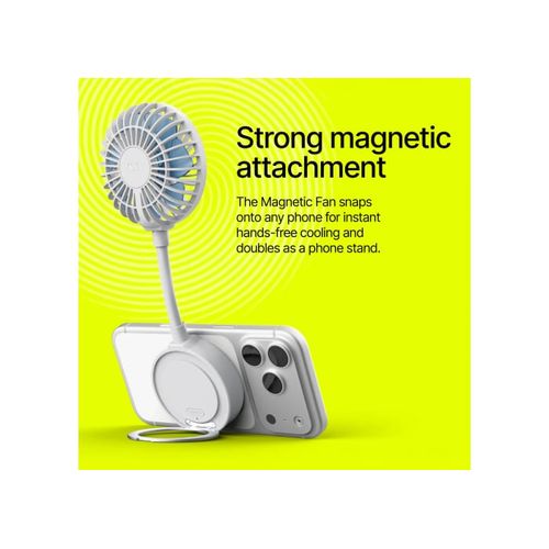 Fresh 'n Rebel Ventilateur Magnétique Sans Fil avec Support pour Téléphone - 3