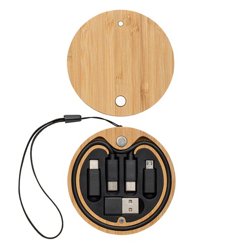 Câble de charge 6 in 1 REEVES-CONVERTICS BAMBOO - 6