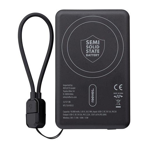 Powerbank sans fil magnétique 15W REEVES-WATTRON PRO X ALU - 4