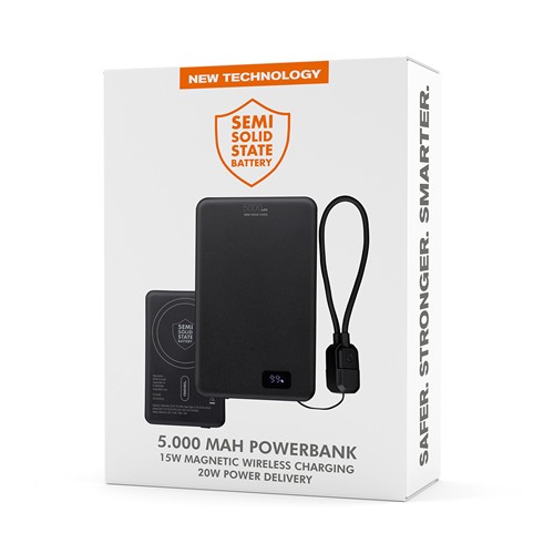 Powerbank sans fil magnétique 15W REEVES-WATTRON PRO X ALU - 7