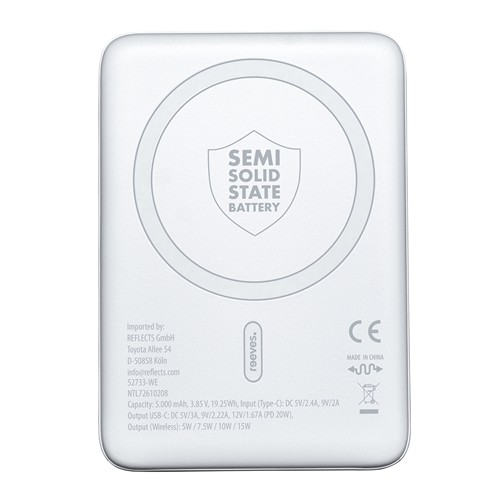 Powerbank sans fil magnétique 15W REEVES-WATTRON PLUS V - 4