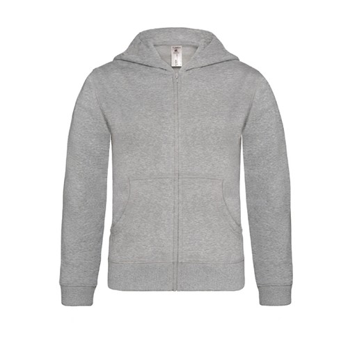 Kids´ Hooded Full Zip Sweat, B&C Collection, SquareNuts - Mataro Advice srl