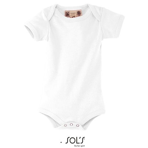 Organic Bambino Bodysuit, SOL'S, SquareNuts - Mataro Advice srl