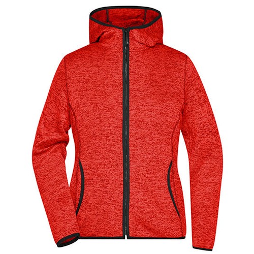 Ladies´ Knitted Fleece Hoody - Image 1