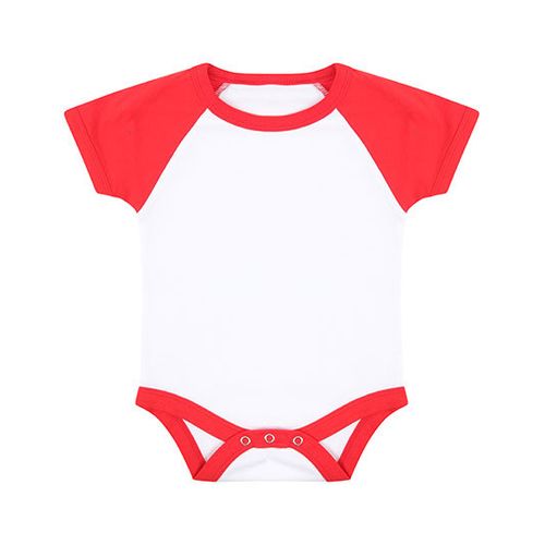 Essential Short Sleeved Baseball Bodysuit, Larkwood, SquareNuts - Mataro Advice srl
