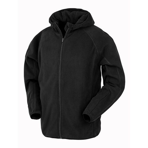 Recycled Hooded Microfleece Jacket, Result recycled, SquareNuts - Mataro Advice srl