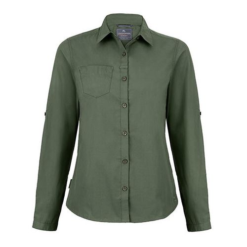 Expert Womens Kiwi Long Sleeved Shirt, Craghoppers, PUBLISPORTIME, Rue Moulin Brabant, Quartier d'Enée 17, 5030, Gembloux, L-SHOP-TEAM GmbH, Impression de bâches, Cadre pour bâche, Impression textile personnalisée, Broderie personnalisée, Broderie de logos, Broderie sur tapis de selle, Sérigraphie, Flocage, Bâche publicitaire, Impression autocollant, T-shirts personnalisés pour scouts, Broderie doudou, Objets et textiles publicitaires, flocage textile, broderie textile, impression textile, Textile Horeca, Gobelets personnalisés réutilisables, Vaisselle réutilisable, Atelier broderie, Vetement Horeca, Vêtement de sport sublimé