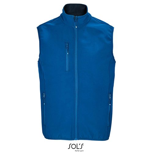 Men´s Falcon Zipped Softshell Bodywarmer, SOL'S, SquareNuts - Mataro Advice srl
