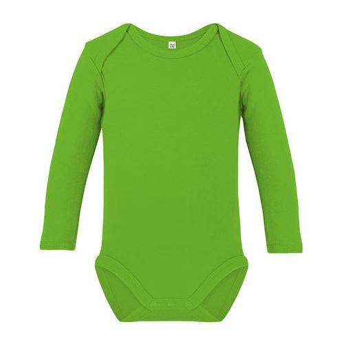 Organic Baby Bodysuit Long Sleeve Bailey 02, Link Kids Wear, SquareNuts - Mataro Advice srl