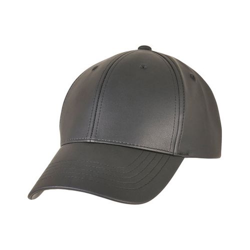 Synthetic Leather Alpha Shape Dad Cap, Flexfit, SquareNuts - Mataro Advice srl