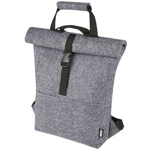 Felt Roll-Top Bike Backpack, L-merch, SquareNuts - Mataro Advice srl